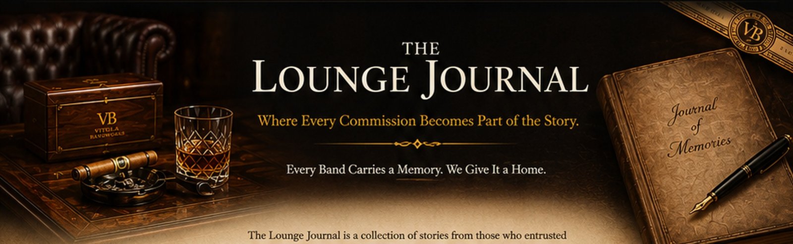 The Lounge Journal — Where Every Commission Becomes Part of the Story